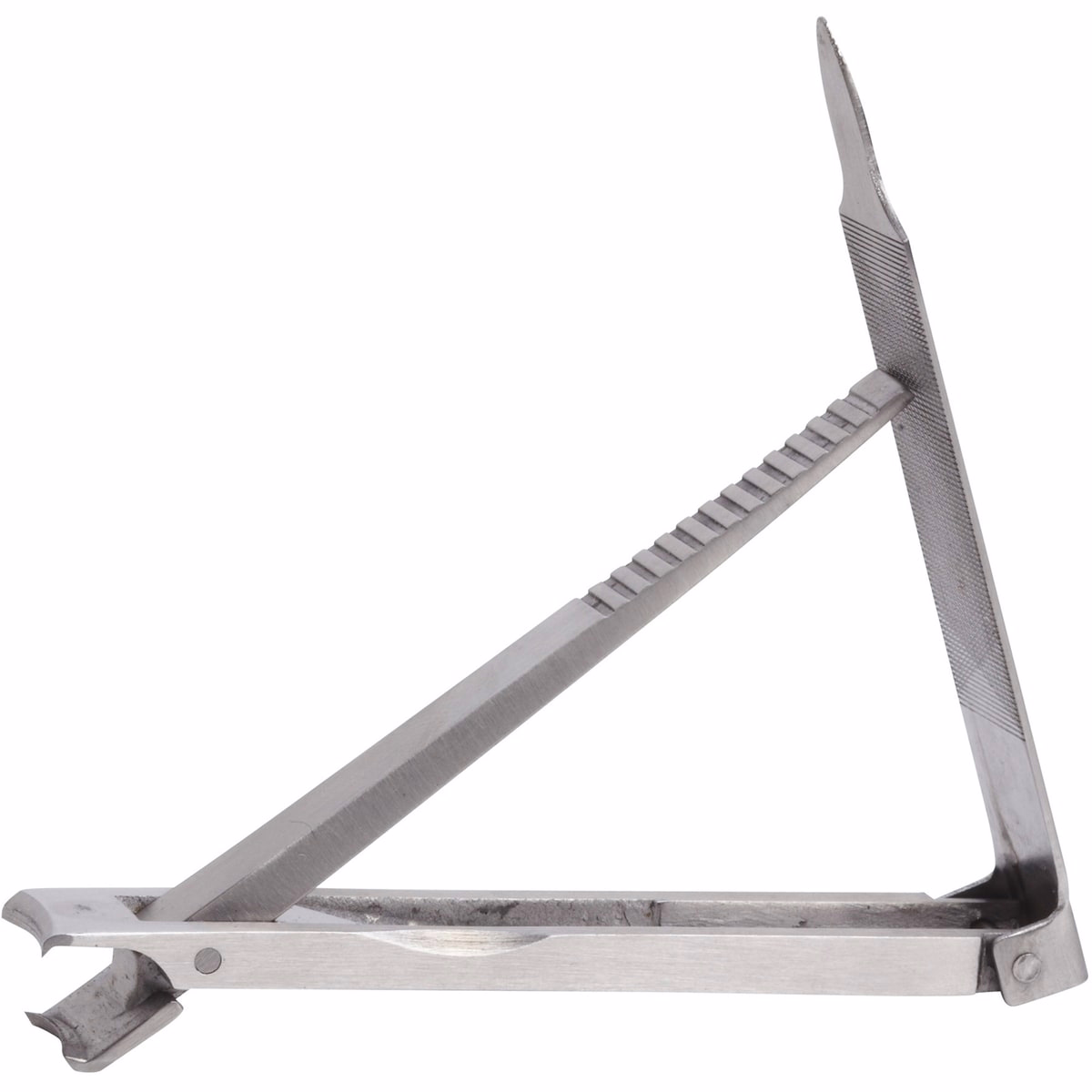 Extra-flat pedicure nail clipper