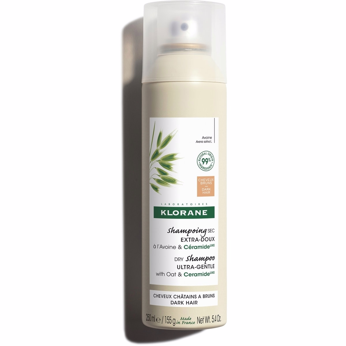 Extra-Gentle Dry Shampoo with Oat Milk - Natural shade- All Hair Types