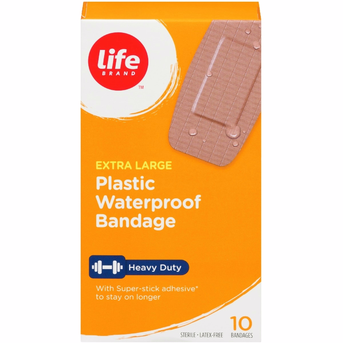 Extra Large Plastic Waterproof Bandage, Heavy Duty