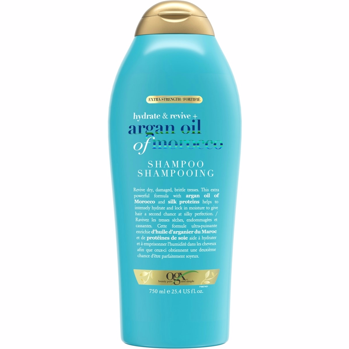 Shampooing Hydratant à l’Huile d’Argan Extra Fort