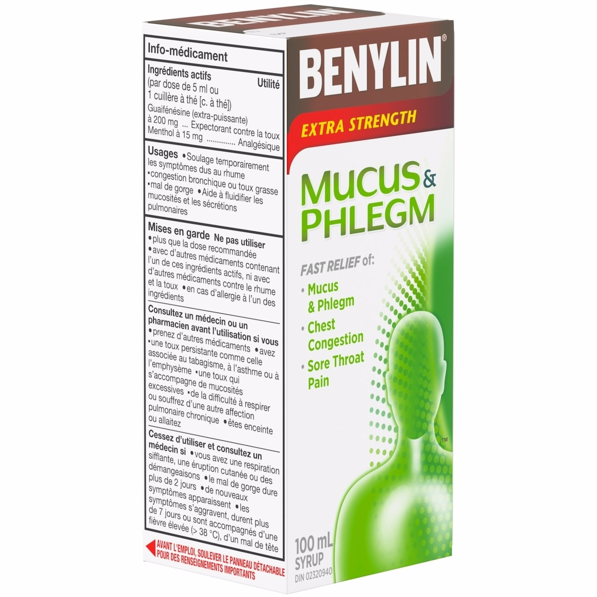 Extra Strength Cold, Mucus & Phlegm Relief Syrup