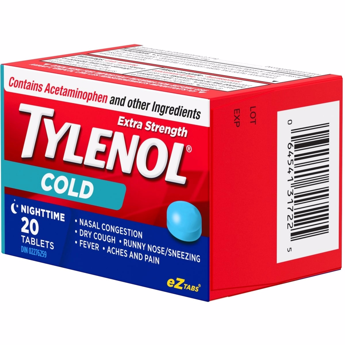 Extra Strength Cold Relief Night Acetaminophen 500mg Extra Strength Cold Relief Night Acetaminophen 500mg