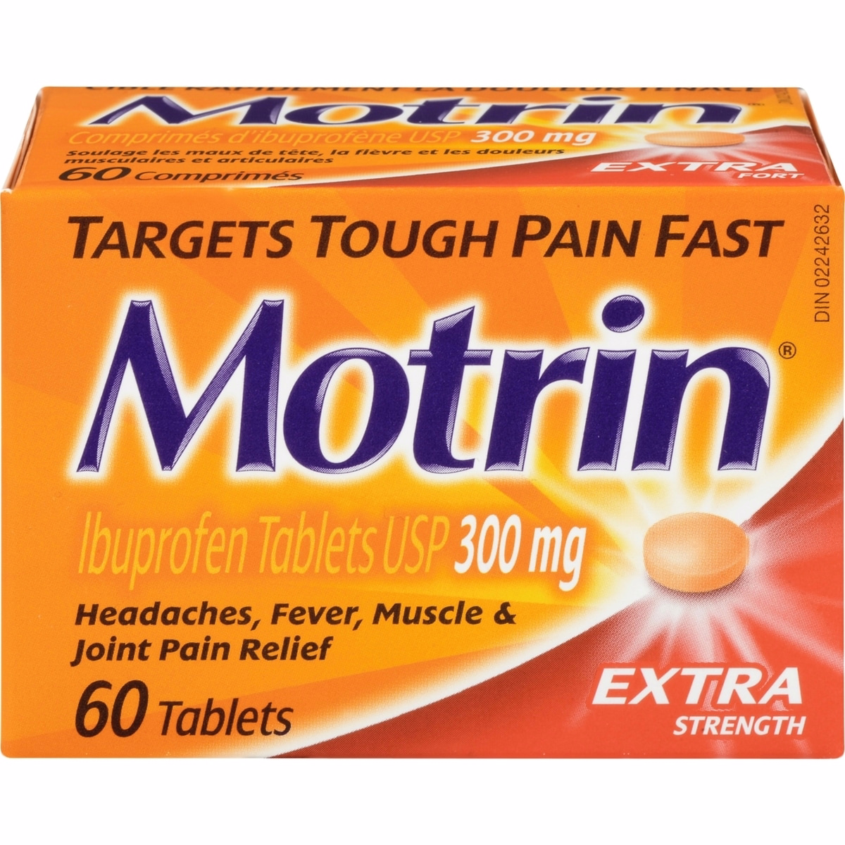 Extra Strength Pain Relief Ibuprofen 300mg, Tablets