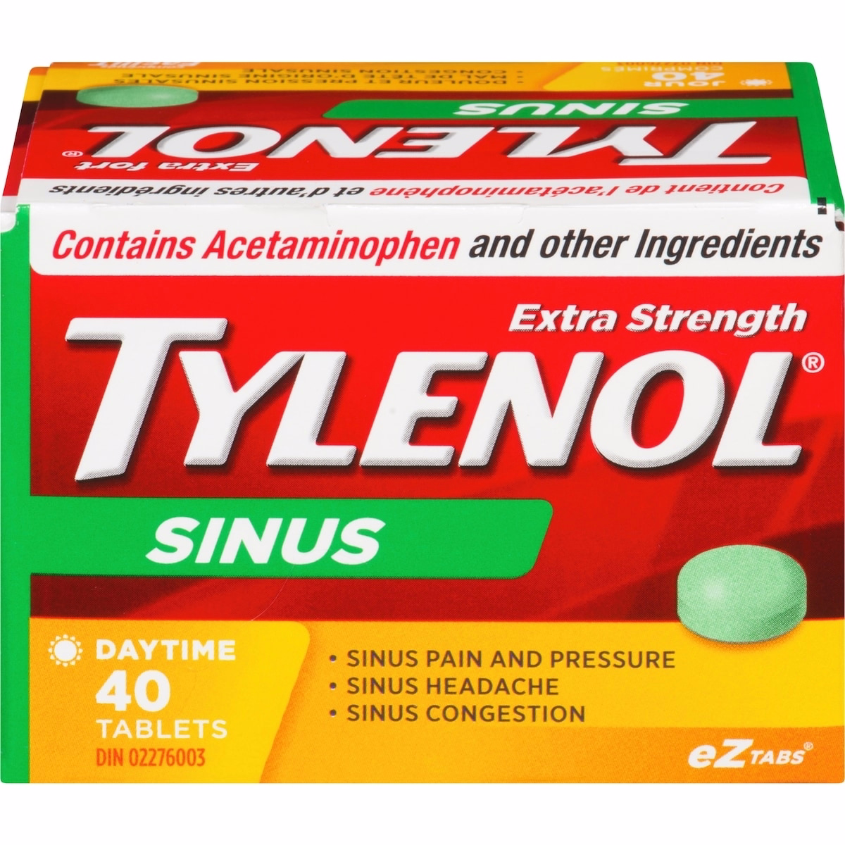 Extra Strength Sinus Relief Daytime, EZTabs Extra Strength Sinus Relief Daytime, EZTabs