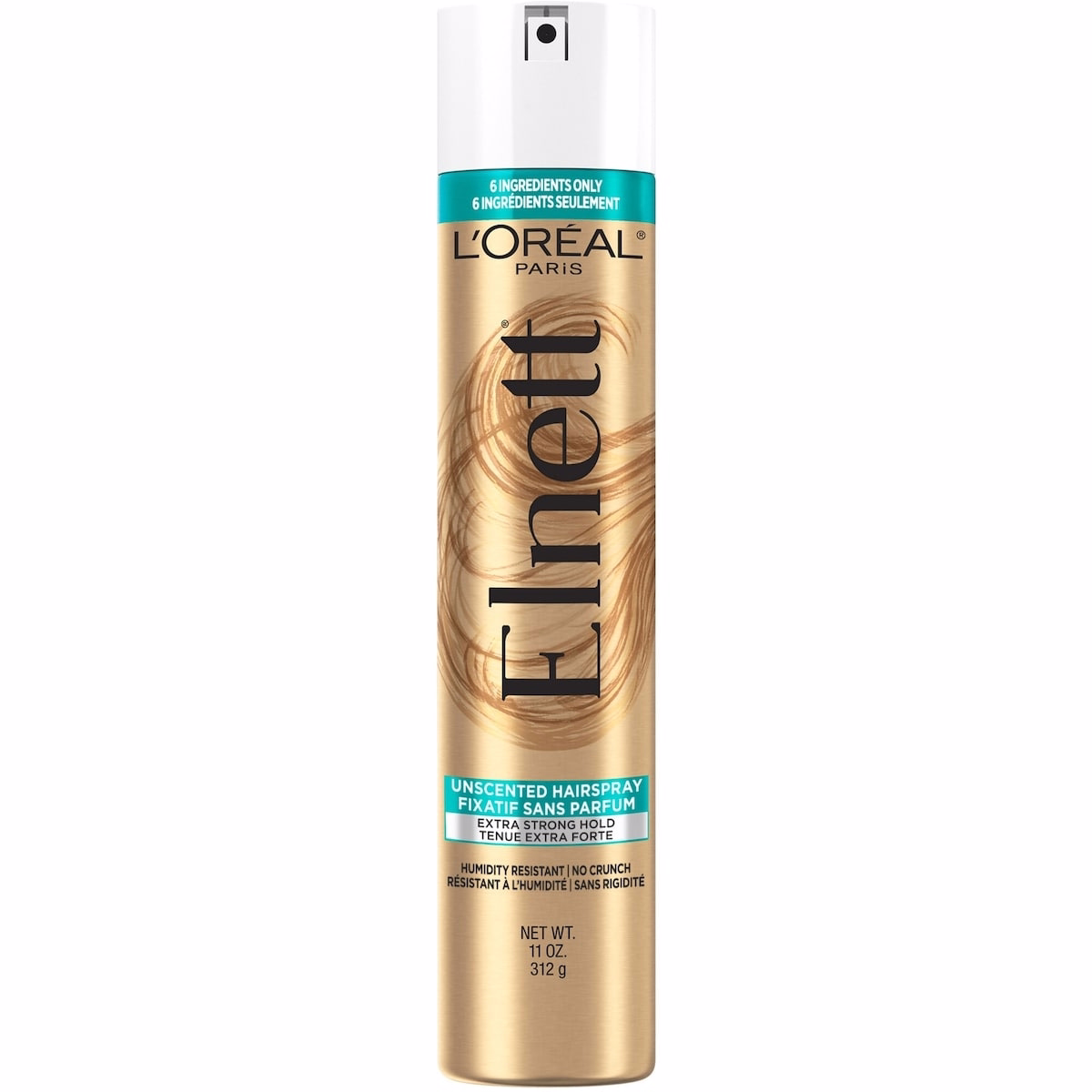 Extra Strong Hold Hairspray, Elnett Satin Unscented