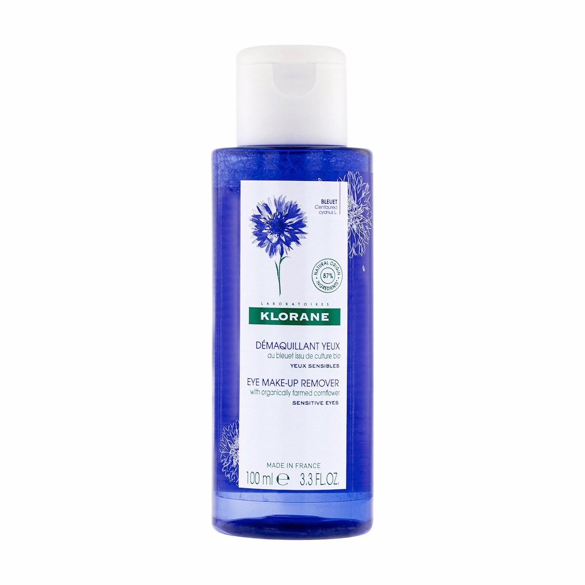 Démaquillant pour les yeux à la Bleuet ORGANIC
