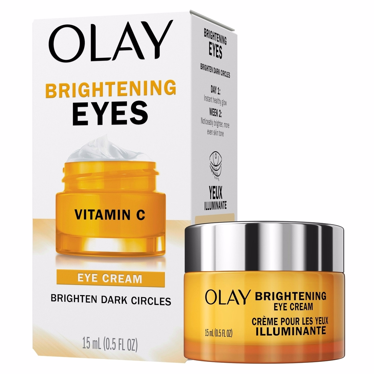 EYES Vitamin C + Peptide 24 Eye Cream, Fragrance-Free