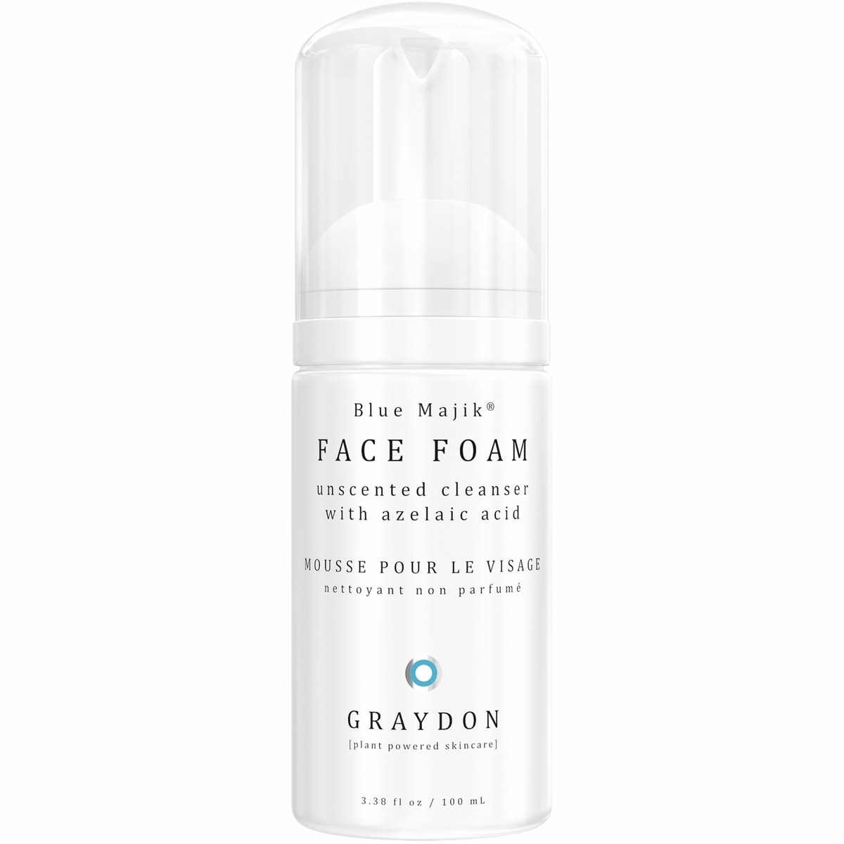 Mousse Nettoyante Visage Sans Parfum avec Acide azélaïque