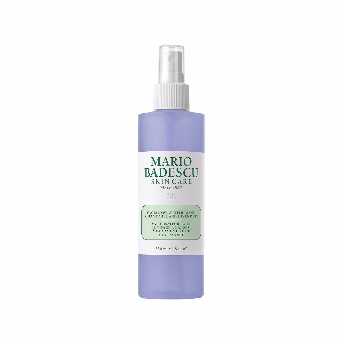 Facial Spray with Aloe, Chamomile & Lavender 236ml