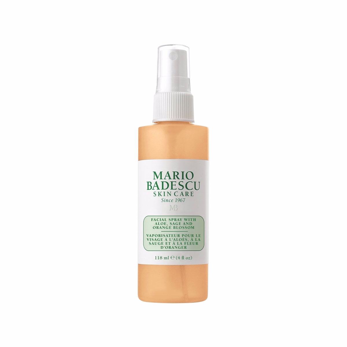 Facial Spray with Aloe, Sage & Orange Blossom 118ml