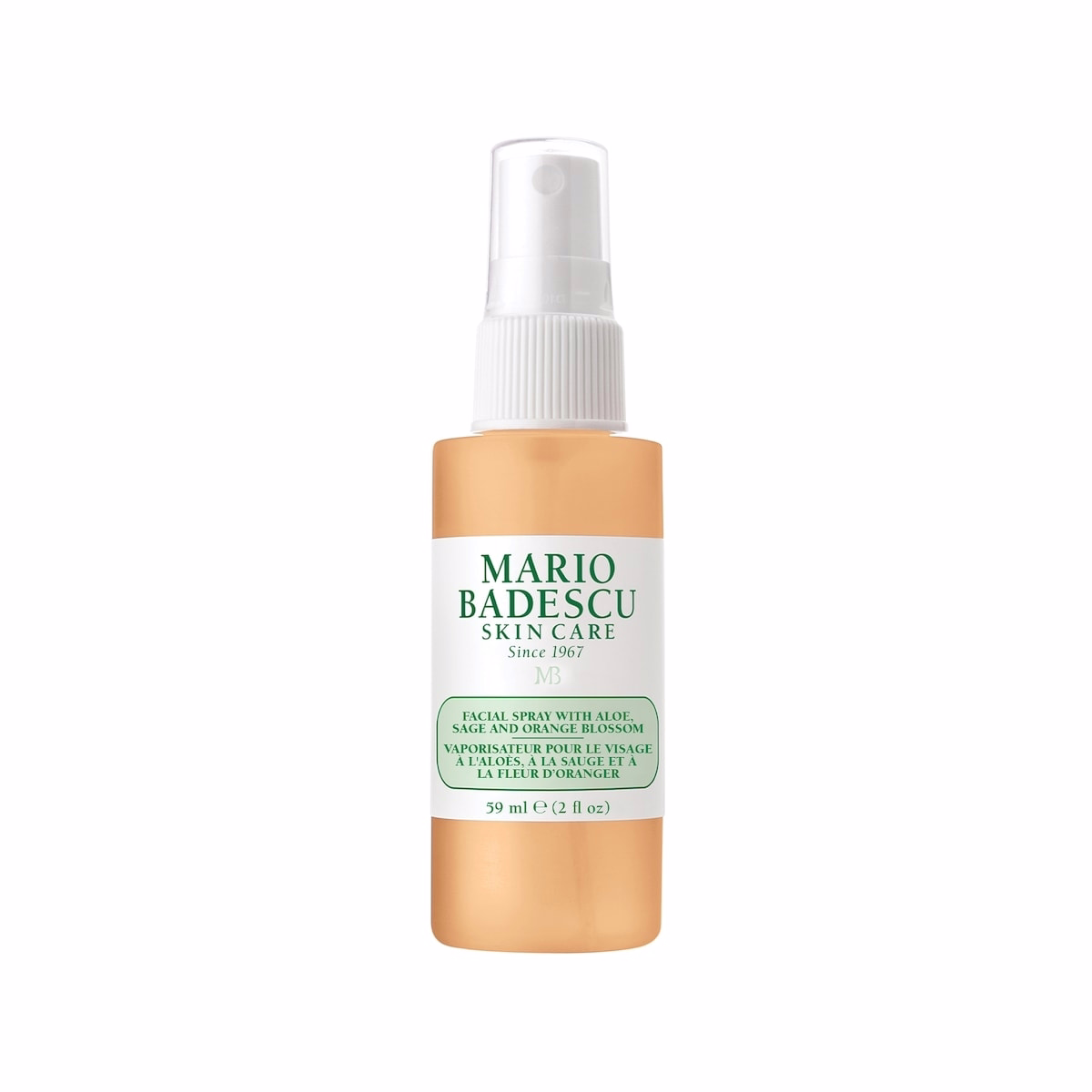 Facial Spray with Aloe, Sage & Orange Blossom 59ml