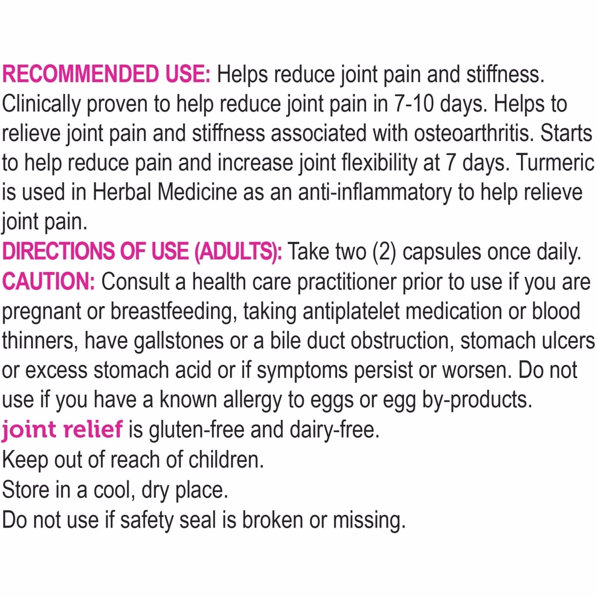 fast joint care with NEM® & turmeric