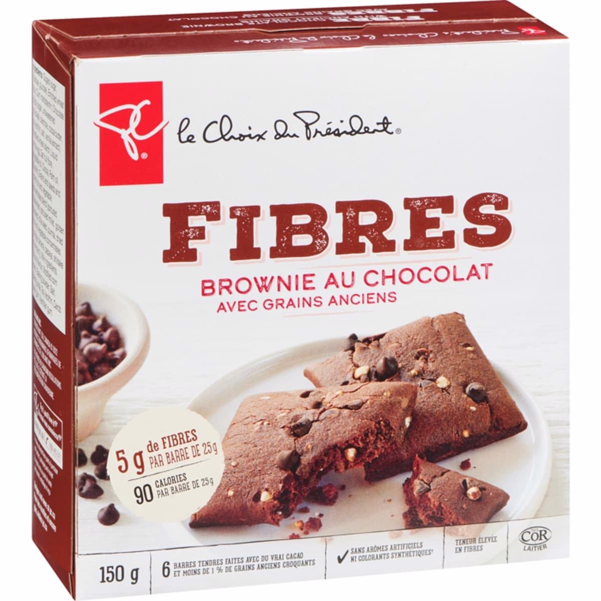 Fibre Chocolate Brownie Bars