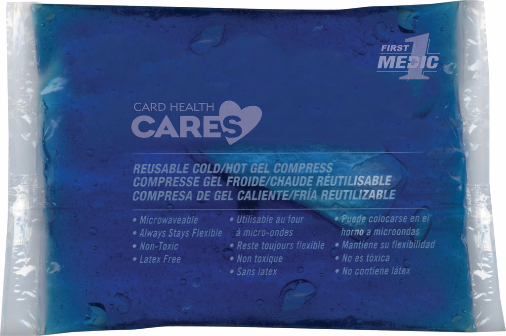 First Medic Gel Pack Hot/cold Compress 4" X 6"
