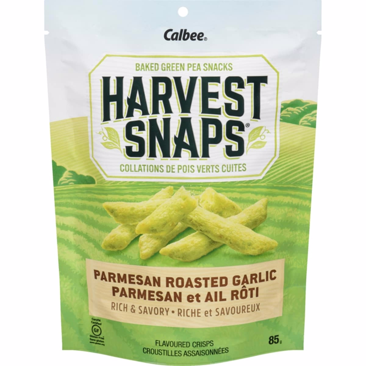Flavoured Crisps Parmesan Roasted Garlic