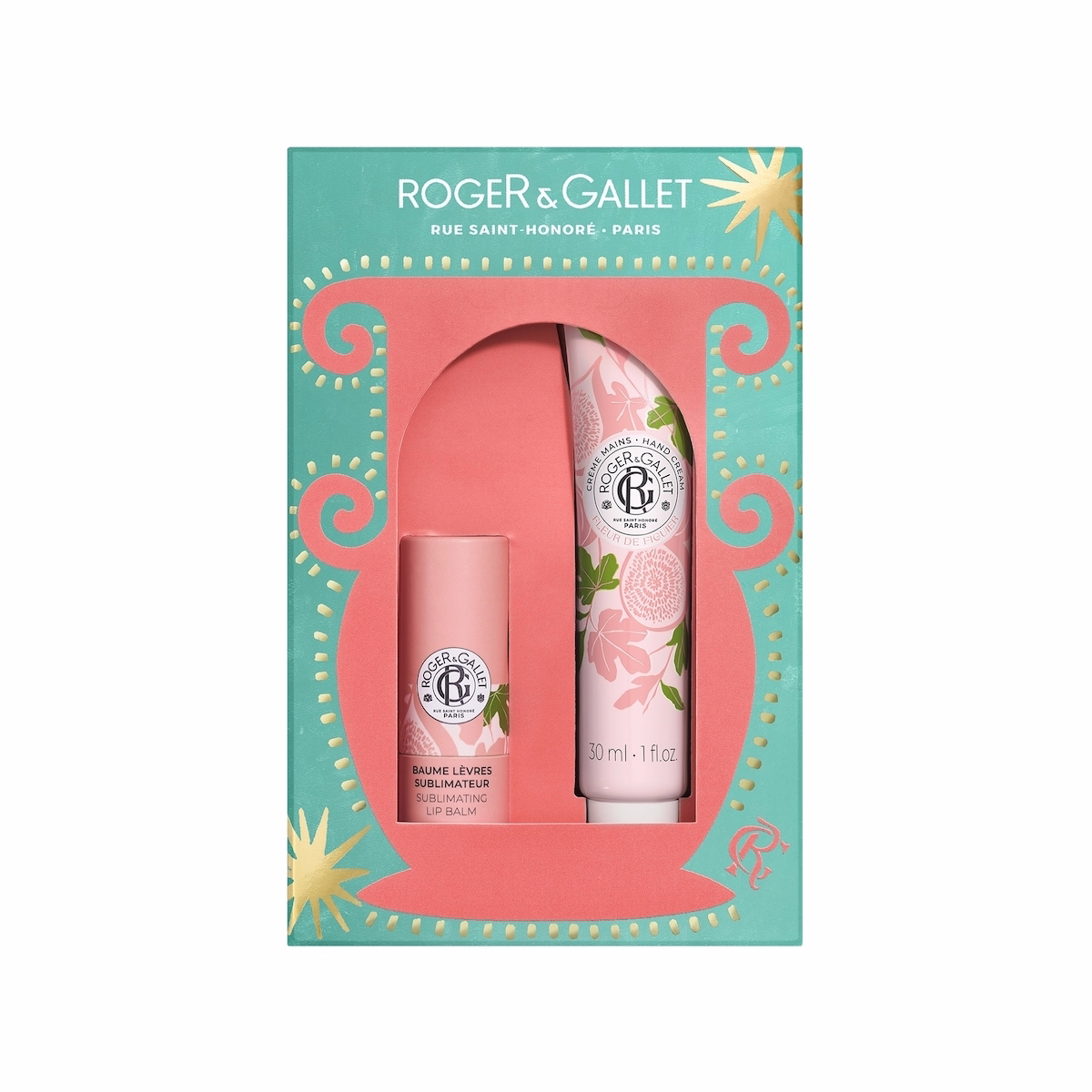 로저 앤 갈레 Fleur de Figuier 핸즈 앤 립 세트