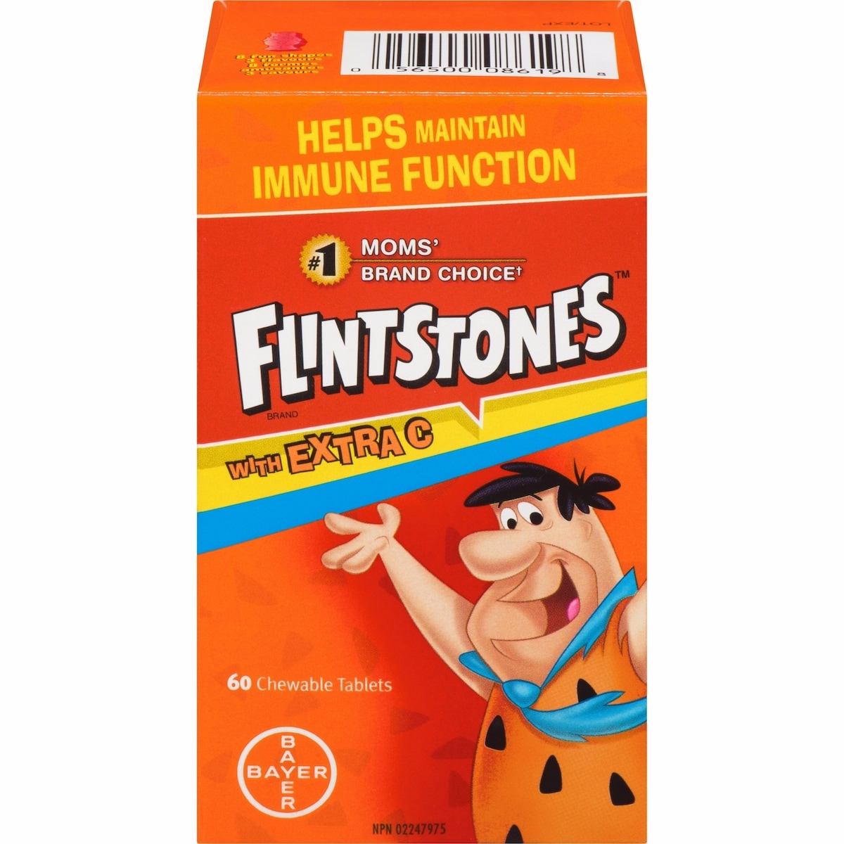 FLINTSTONES Multivitamins with Extra C for Kids, Helps with Normal Growth and Development