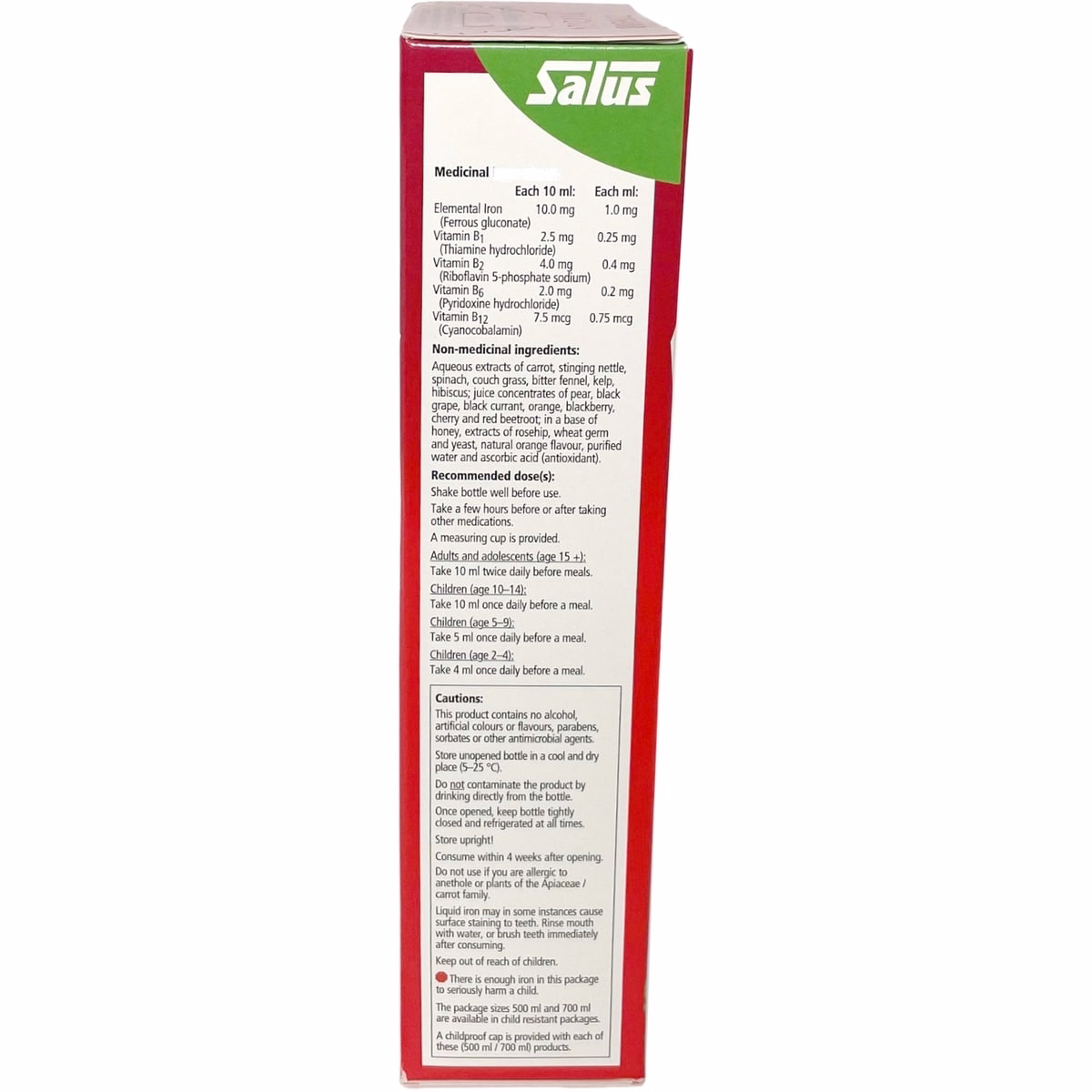 Floradix 액상 철분