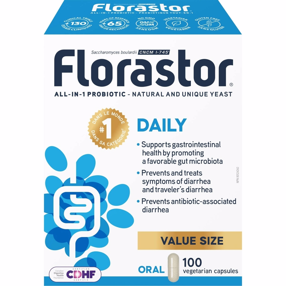 Florastor Daily 100 caps