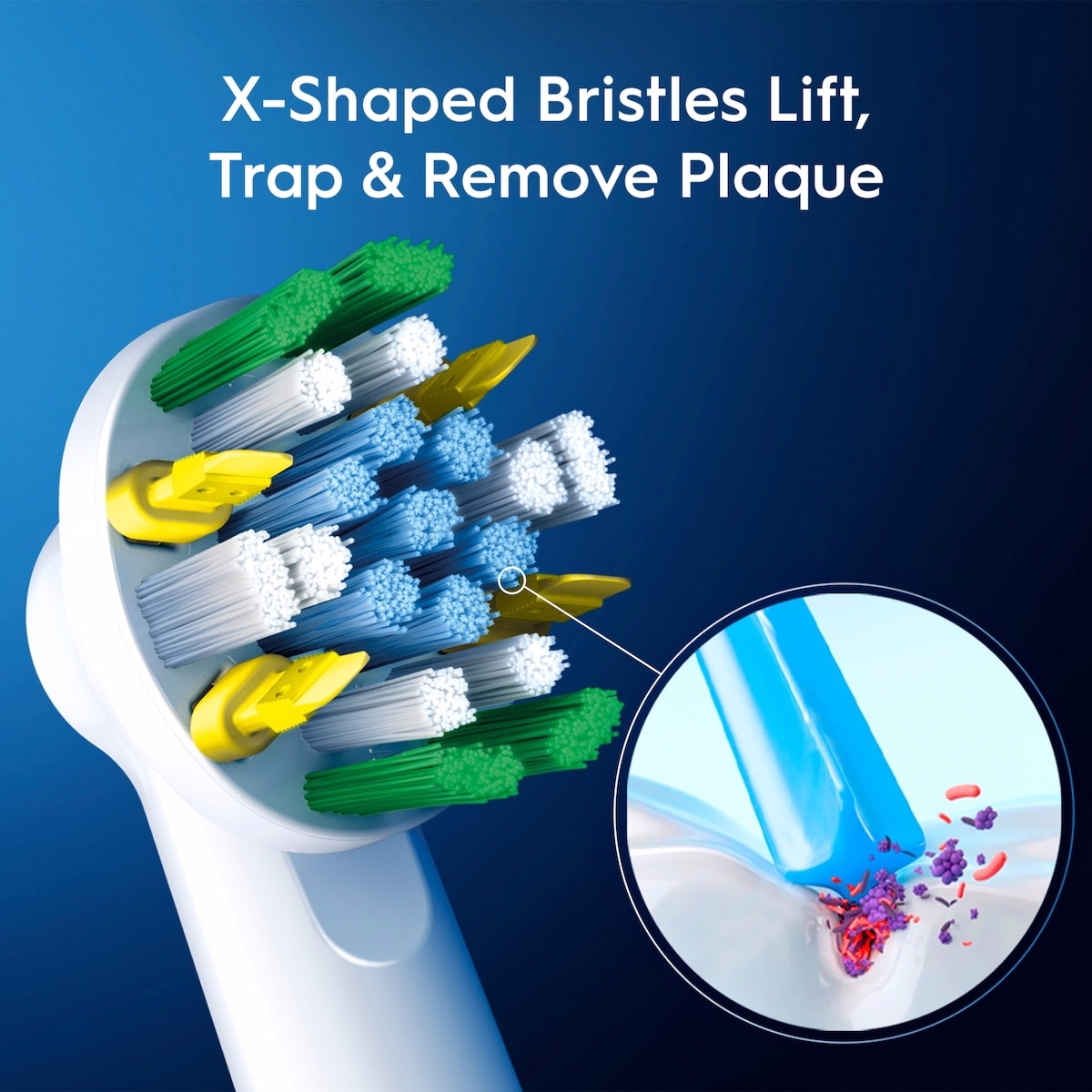 FlossAction Electric Toothbrush Replacement Brush Heads