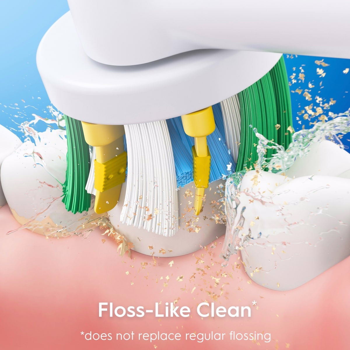 FlossAction Electric Toothbrush Replacement Brush Heads FlossAction Electric Toothbrush Replacement Brush Heads