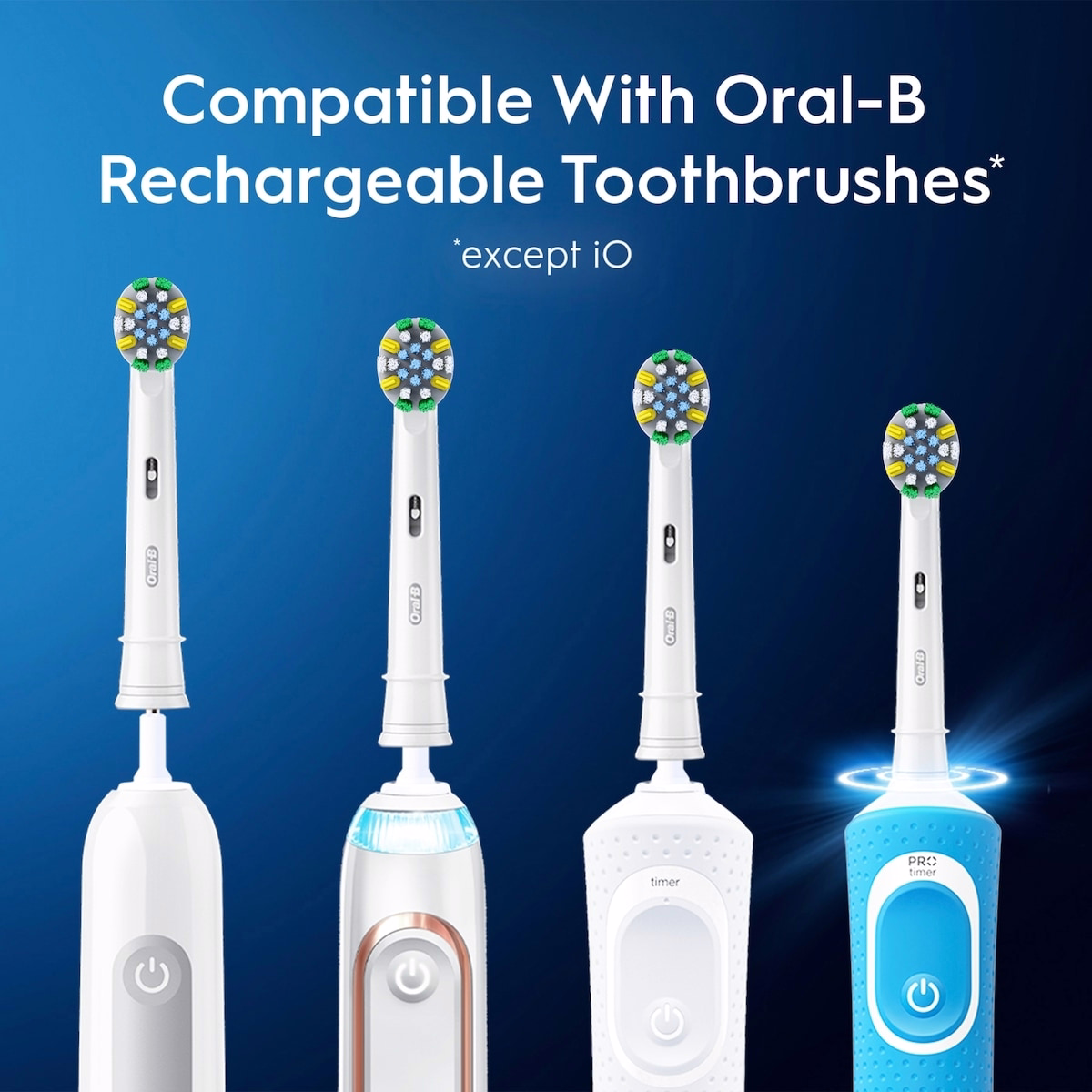 FlossAction Electric Toothbrush Replacement Brush Heads FlossAction Electric Toothbrush Replacement Brush Heads