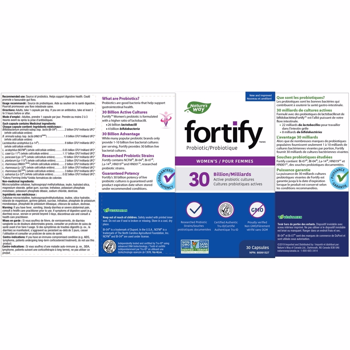 Fortify 여성용 프로바이오틱