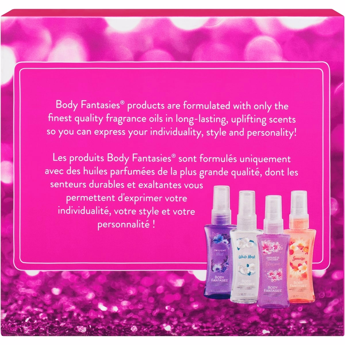 Fragrance Body Sprays 4pc set