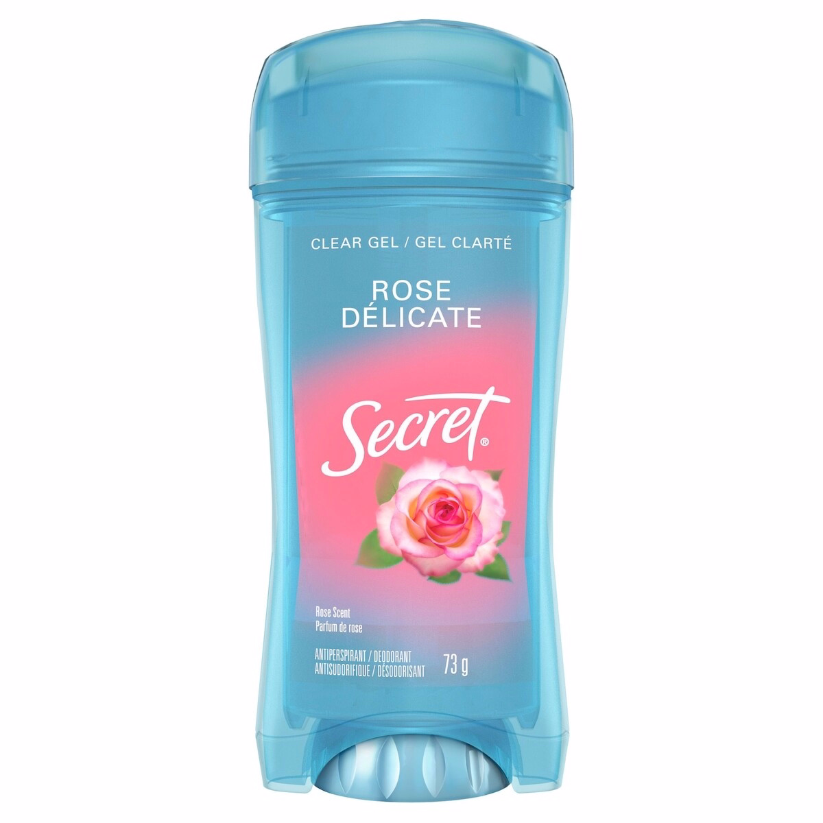 Fresh Clear Gel Antiperspirant and Deodorant for Women, Delicate Rose Scent