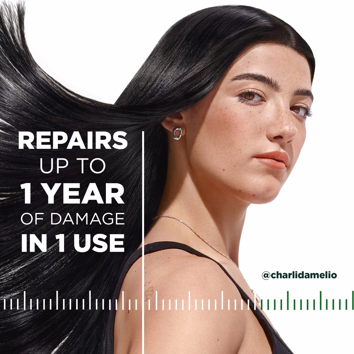 Fructis Hair Filler + Bonding Fiber Repair Pre-Shampoo Treatment, For Damaged Hair, Repairs & Strengthens Broken Bonds, Fills Hair with Strength 7 Lay