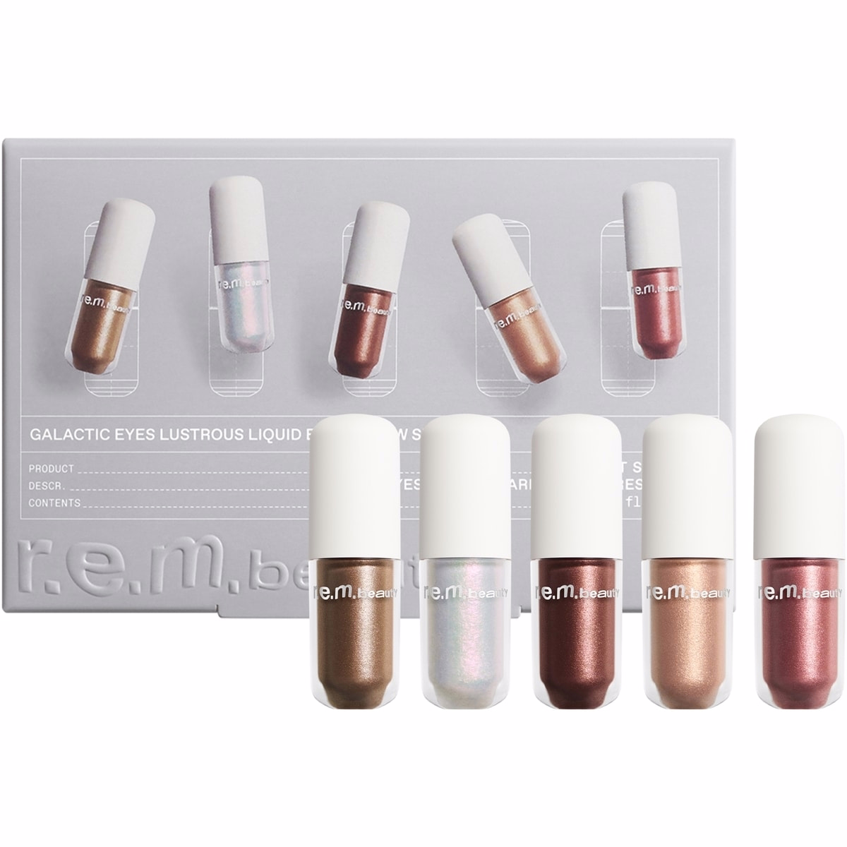 galactic eyes lustrous liquid eyeshadow kit