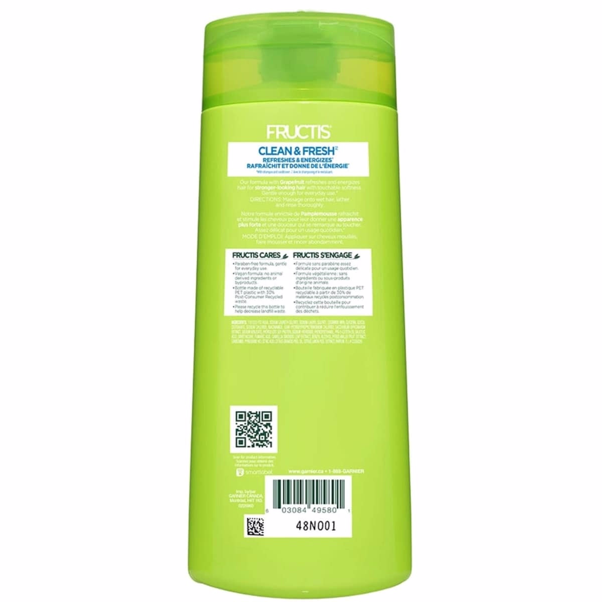 Garnier Fructis 清新潔淨洗髮水