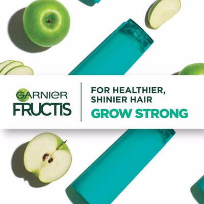 Garnier Fructis Grow Strong 샴푸, 더 강하고 건강하며 윤기 나는 모발, 12.5 Fl. Oz. Garnier Fructis Grow Strong 샴푸, 더 강하고 건강하며 윤기 나는 모발, 12.5 Fl. Oz.