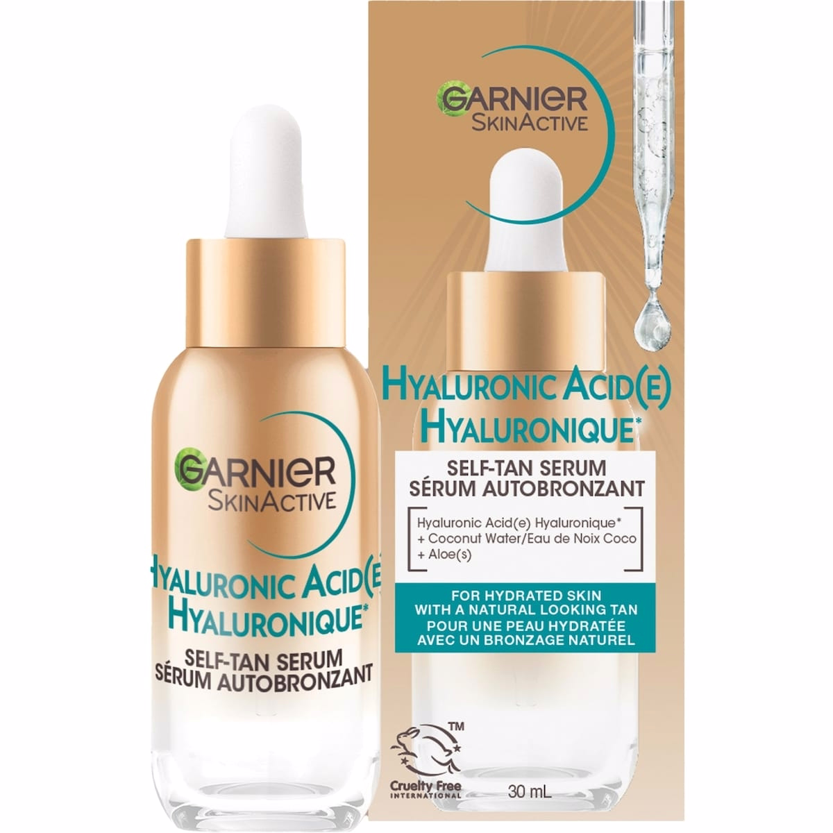 Garnier Self-tan Serum, suitable for Sensitive Skin