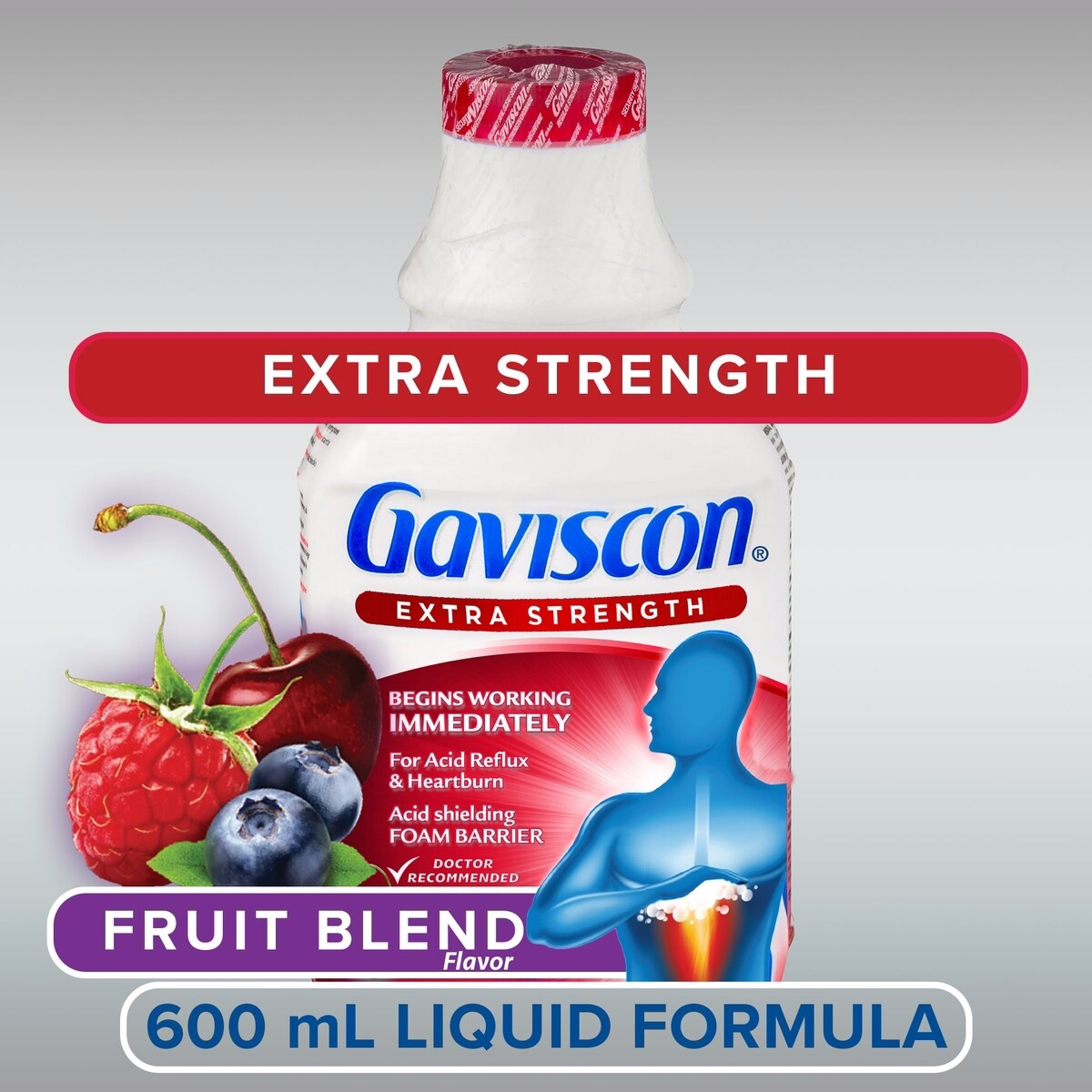 Gaviscon Liquide Extra Fort Goût Fruité