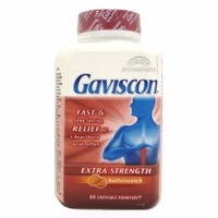 Gaviscon Extra Strength 可嚼泡沫錠 奶油太妃糖口味 60.0 顆