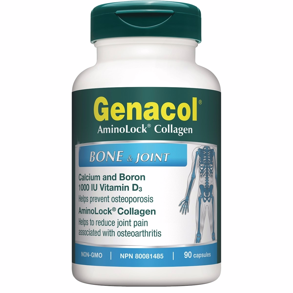 Genacol 骨と関節 AminoLockコラーゲン、ホウ素、カルシウム、ビタミンD3