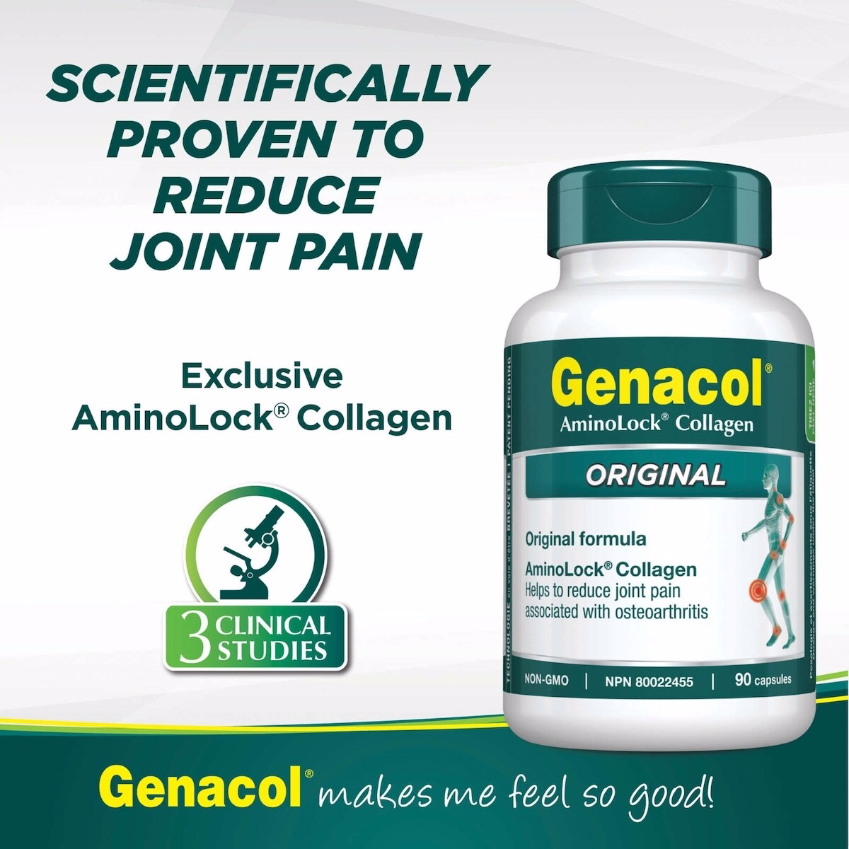 Genacol 原裝版搭配 AminoLock 膠原蛋白