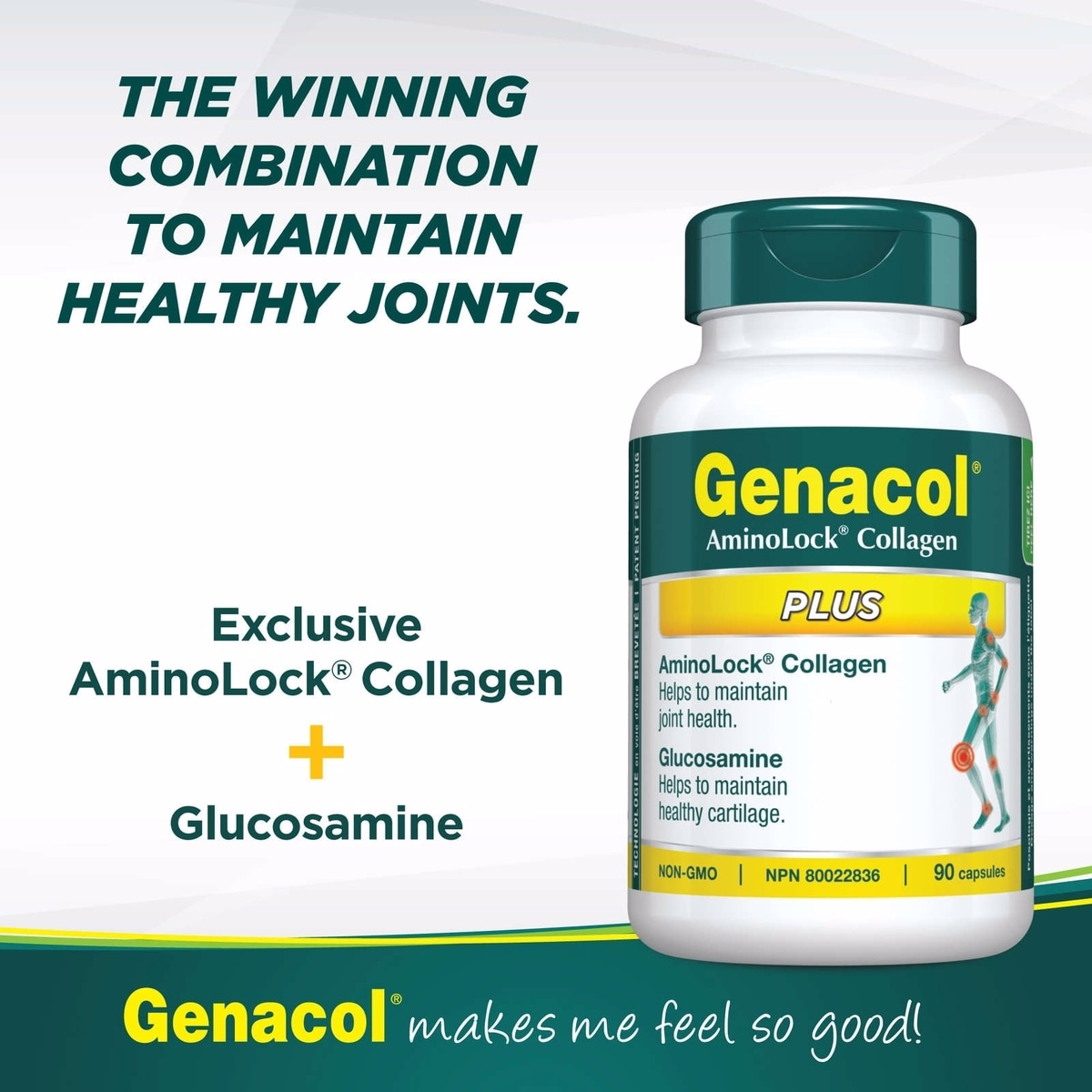 Genacol プラス アミノロックコラーゲンとグルコサミン