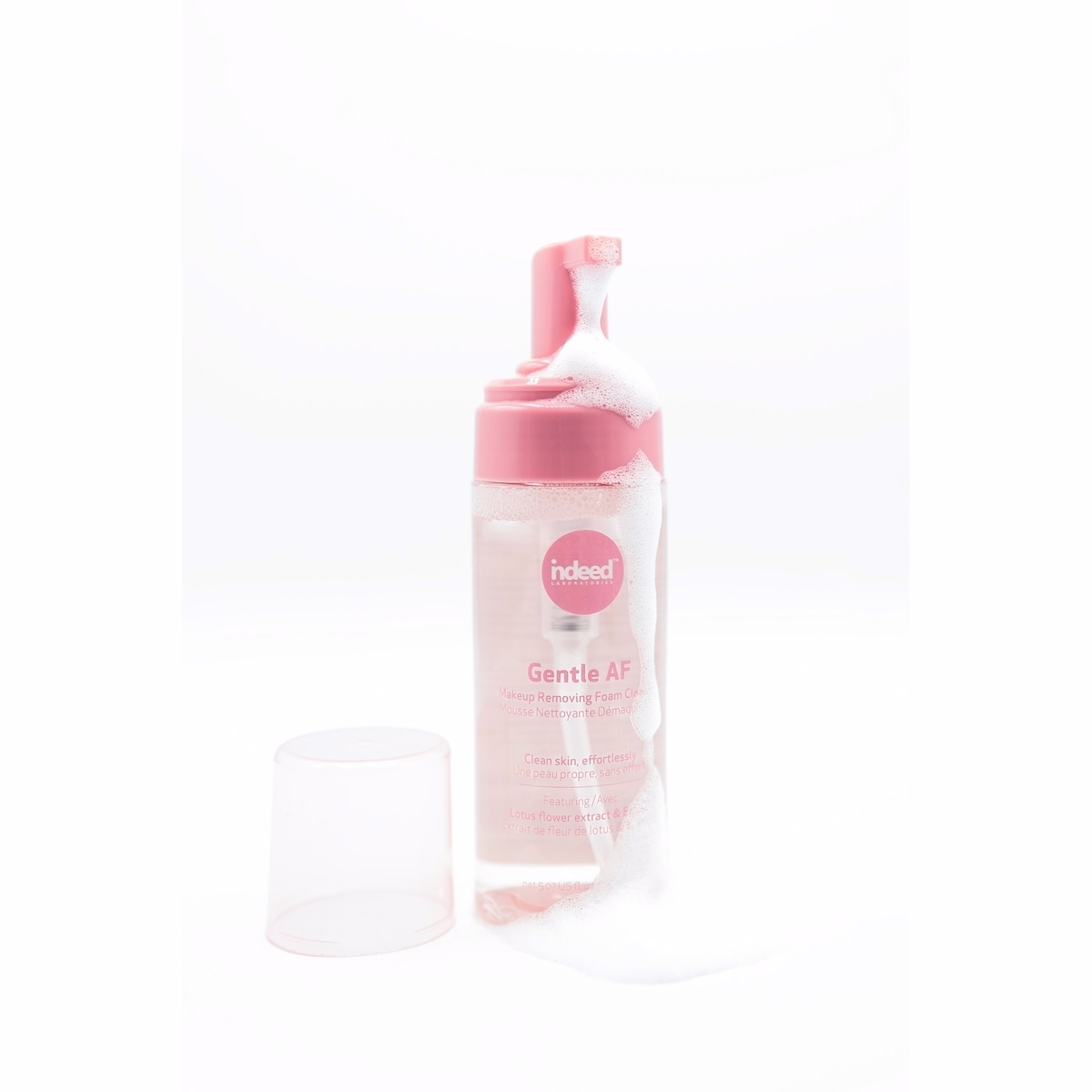 Gentle AF Makeup Removing Foam Cleanser
Makeup Removing Foam Cleanser