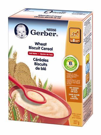 Gerber Baby Cereal - Wheat Biscuit (add Water)