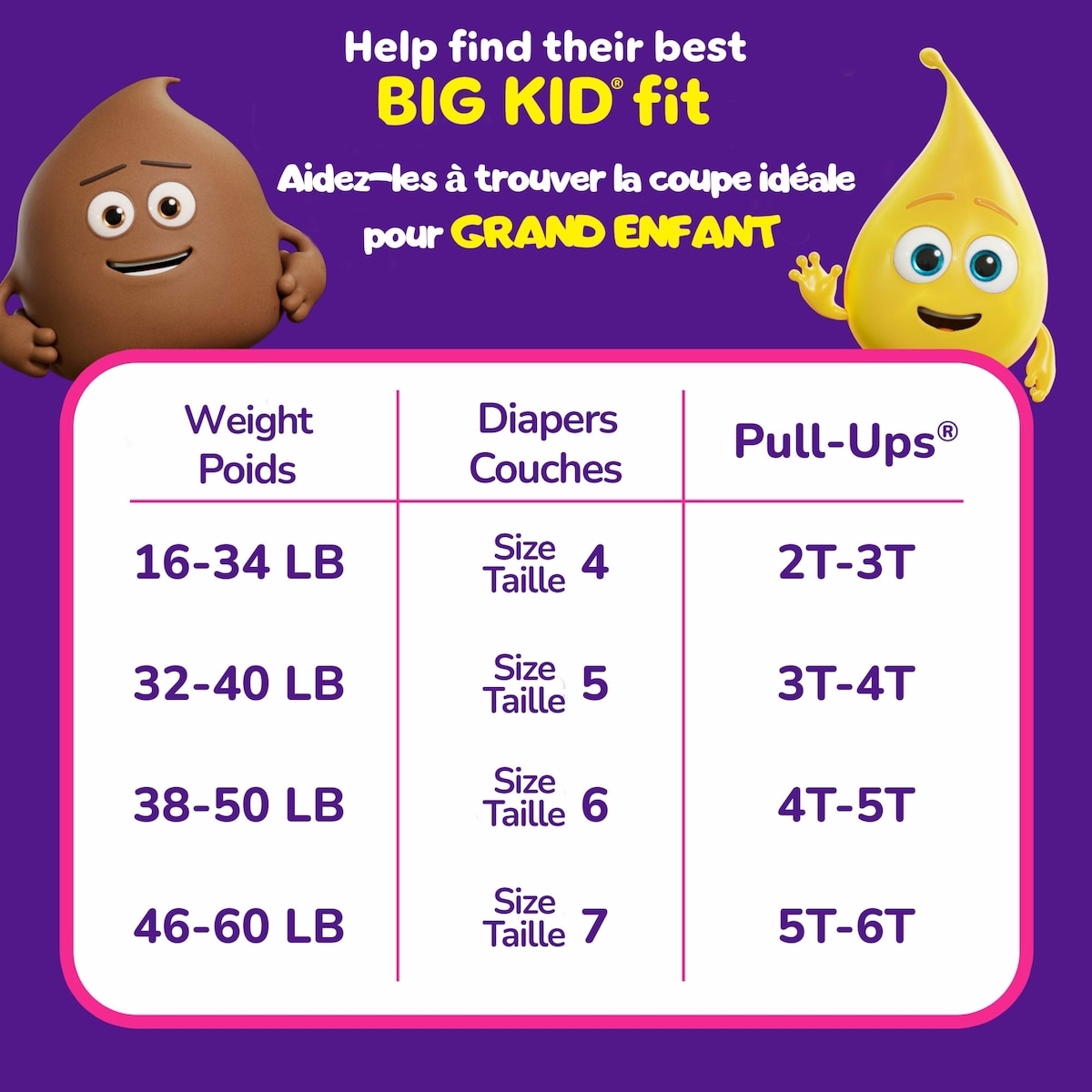 Pantalons d'entraînement à la propreté pour filles 2T-3T (16-34 lbs) Pantalons d'entraînement à la propreté pour filles 2T-3T (16-34 lbs)