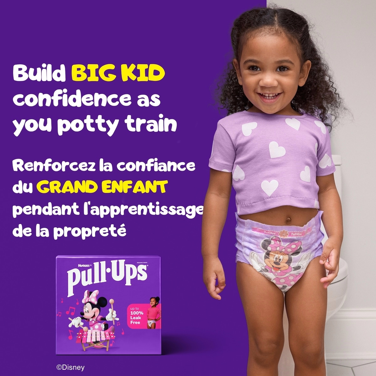Pantalons d'entraînement à la propreté pour filles 2T-3T (16-34 lbs) Pantalons d'entraînement à la propreté pour filles 2T-3T (16-34 lbs)