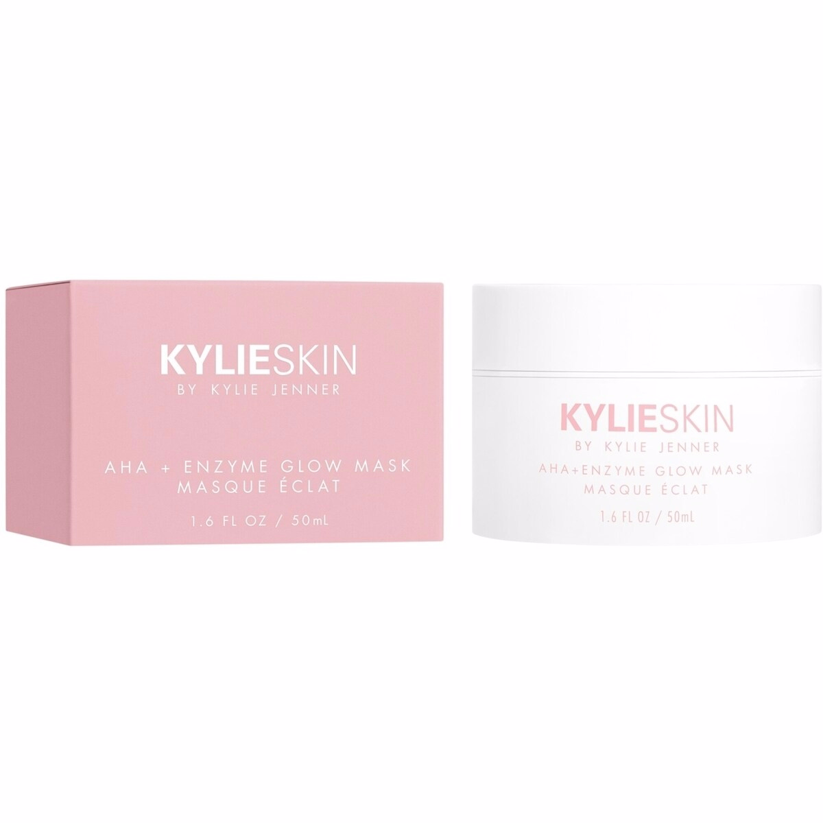 Glow Mask Exfoliator AHA + Enzyme, with Glycolic & Lactic Acid for glowing skin, dead skin removal, even skin tone, skin barrier replenished