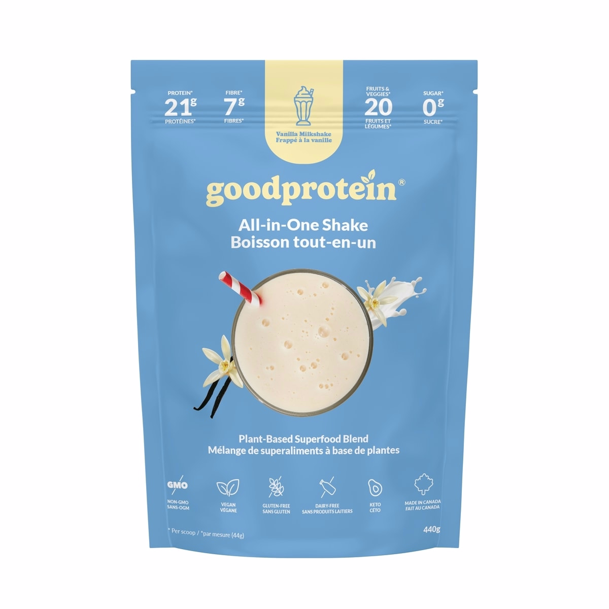 Good Protein - Vanilla Milkshake - All-in-One Shake