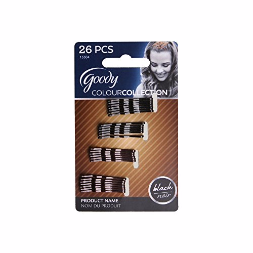 Goody Colour Collection Metallic Small Bobby Pin Black 26 Count
