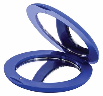 Goody Soft Touch Compact Mirror With Dual Magnification, Assorted Colors, Size: 1xl