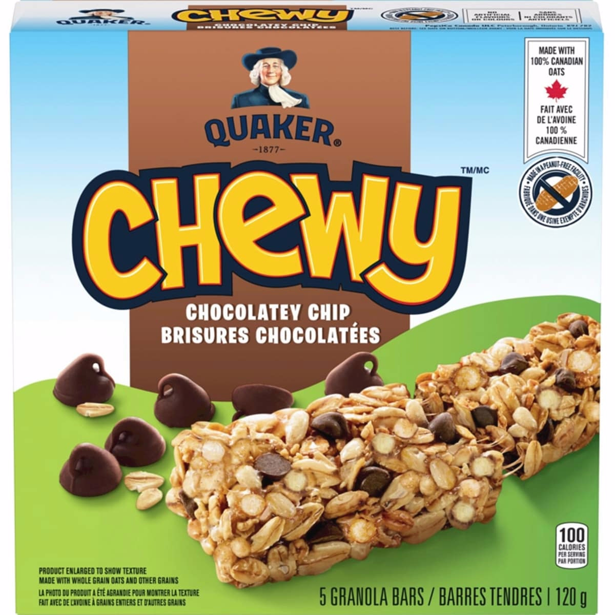 燕麥棒 巧克力碎片風味 燕麥棒 巧克力碎片風味