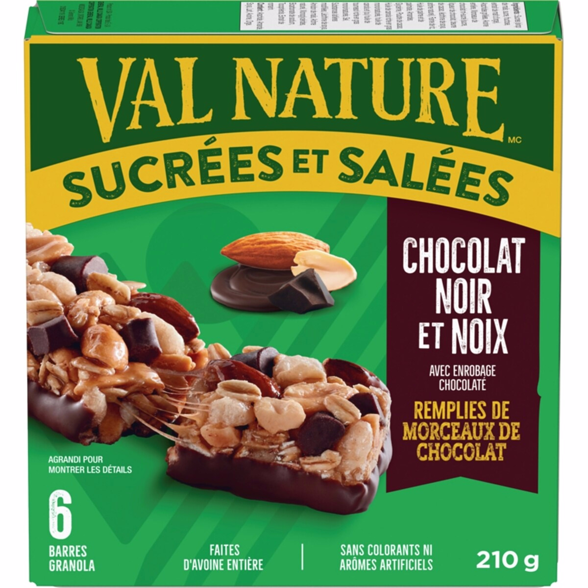 Granola Bars Sweet & Salty Dark Chocolate Nut Granola Bars Sweet & Salty Dark Chocolate Nut