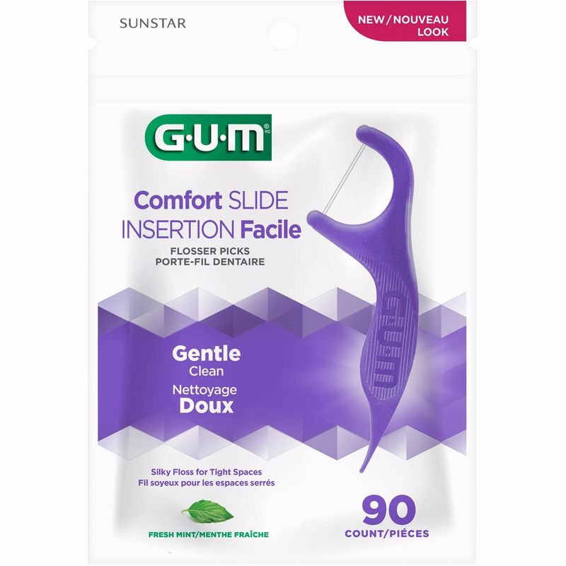 Gum Comfort Slide Flossers Mint Gum Comfort Slide Flossers Mint